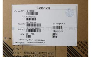 Lenovo 5T60S94259 TOUCHPAD TouchPad H 82CY_TD