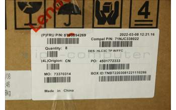 Lenovo 5T60S94269 TOUCHPAD TouchPad C 82UD w/FFC