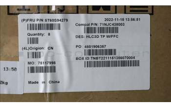 Lenovo 5T60S94279 TOUCHPAD TouchPad C 83B2 w/FFC