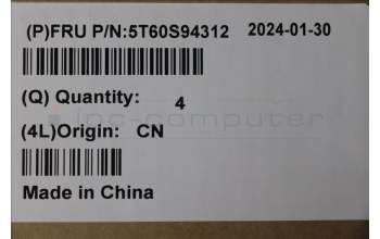 Lenovo 5T60S94312 TOUCHPAD TouchPadModule C83FD W/FFCBlack