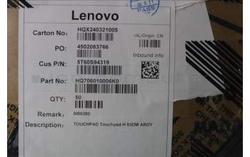 Lenovo 5T60S94319 TOUCHPAD Touchpad H 83DM ARGY