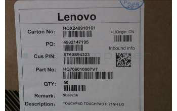 Lenovo 5T60S94323 TOUCHPAD TOUCHPAD H 21NH LG