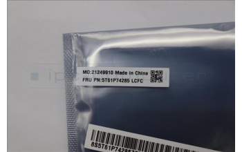 Lenovo 5T61P74285 TOUCHPAD CS25_CP,MLR,BK,NONFC,TRI,SY