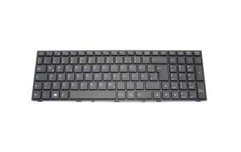6-80-P6500-070-1 teclado original Clevo DE (alemán) negro/negro/mate con retroiluminacion