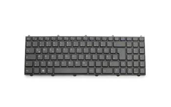 6-80-W65S0-070-1 teclado original Clevo DE (alemán) negro/negro/mate