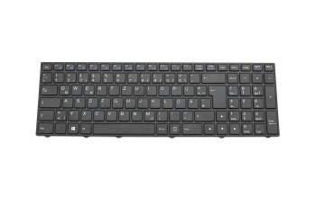 6-80-W95A3-190-1 teclado original Clevo DE (alemán) negro/negro/mate