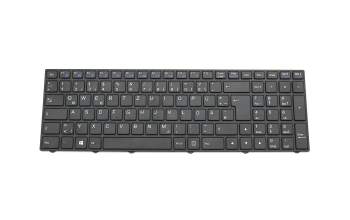6-80-W95A3-190-1 teclado original Clevo DE (alemán) negro/negro/mate