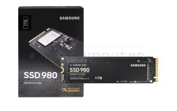 Samsung 980 PCIe NVMe SSD 1TB (M.2 22 x 80 mm) para Mifcom Mobile Workstation i7 10700 RTX 2070s