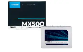 Crucial MX500 CT2000MX500SSD1 SSD 2TB (2,5 pulgadas / 6,4 cm)