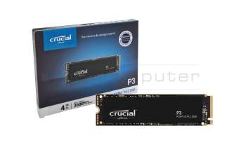 Crucial P3 PCIe NVMe SSD 4TB (M.2 22 x 80 mm) para Mifcom Mobile Workstation i7 10700 RTX 2070s