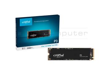 Crucial P3 PCIe NVMe SSD 1TB (M.2 22 x 80 mm) para Mifcom Mobile Workstation i7 10700 RTX 2070s