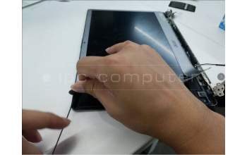 Acer 60.H3ZN8.002 COVER.LCD.BEZEL.SILVER