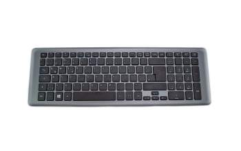 60.MG8N5.008 teclado original Acer DE (alemán) negro/antracita con chiclet