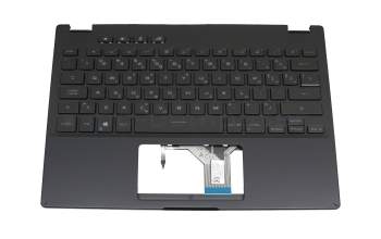 6037B0210014 teclado original IEC GR (griego) negro con retroiluminacion
