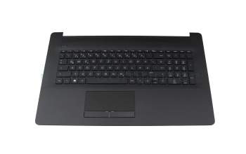 6070B138101 teclado incl. topcase original HP DE (alemán) negro/negro (con TP/DVD, estructura superficial \"Diamond)