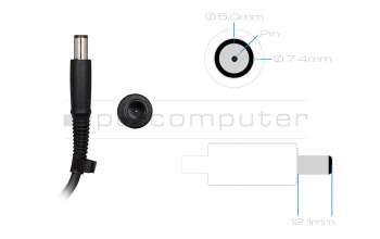 608429-002 cargador original HP 150 vatios normal