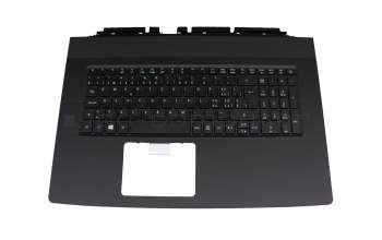 63000101KC01 teclado incl. topcase original Acer SF (suiza-francés) negro/negro con retroiluminacion