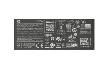 693711-001 cargador original HP 65 vatios normal 19,5V