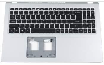 Acer 6B.A6MN2.001 COVER.UPPER.SILVER.W/KB.US-INT