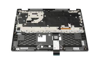 6B.A6XN7.008 teclado incl. topcase original Acer DE (alemán) gris oscuro/canaso