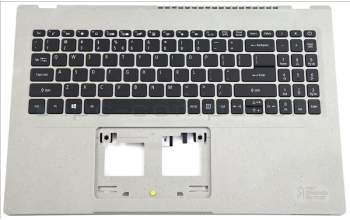 Acer 6B.AYCN2.001 COVER.UPPER.GRAY.W/KB.US-INT.BL