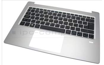 Acer 6B.GNKN5.028 Acer Tastatur skandinavisch (NORDIC) + Topcase silber Swift 1 SF113-31 Serie (Original)