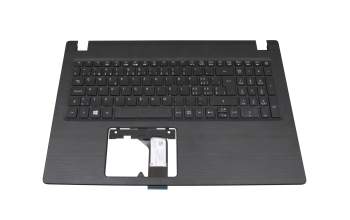 6B.GNPN7.024 teclado incl. topcase original Acer SF (suiza-francés) negro/negro