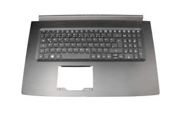 6B.GSUN2.011 teclado incl. topcase original Acer DE (alemán) negro/negro