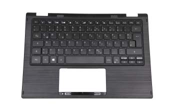 6B.H0UN8.020 teclado incl. topcase original Acer DE (alemán) negro/negro