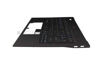 6B.H98N7.011 teclado incl. topcase original Acer DE (alemán) negro/azul/negro con retroiluminacion
