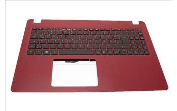 Acer 6B.HHRN2.014 COVER.UPPER.RED.W/KB.GERMAN