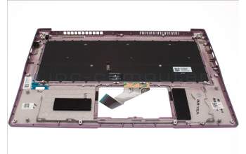 Acer 6B.HSEN2.014 COVER.UPPER.PURPLE/BLACK.W/KB.GERMAN.BL