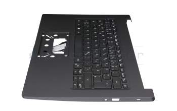 6B.HVVN7.011 teclado incl. topcase original Acer DE (alemán) negro/negro