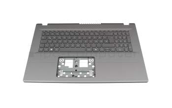 6B.J02N8.023 teclado incl. topcase original Acer DE (alemán) antracita/antracita con retroiluminacion