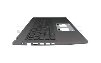 6B.K3BN2.019 teclado incl. topcase original Acer FR (francés) gris/canaso con retroiluminacion