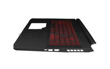 6B.Q84N2.047 teclado incl. topcase original Acer CH (suiza) negro/rojo/negro con retroiluminacion GTX1650