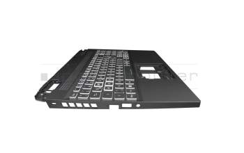 6B.QFMN2.014 teclado incl. topcase original Acer DE (alemán) negro/negro con retroiluminacion (4060/4070)