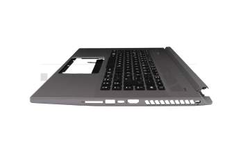 6B.QFQN2.014 teclado incl. topcase original Acer DE (alemán) negro/antracita con retroiluminacion