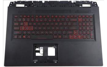 Acer 6B.QG1N2.001 COVER.UPPER.BLACK.W/KB.US-INT.BL-RED