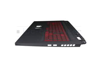 6B.QG1N2.014 teclado incl. topcase original Acer DE (alemán) negro/negro con retroiluminacion