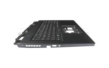6B.QGWN2.014 teclado incl. topcase original Acer DE (alemán) negro/negro con retroiluminacion