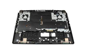 6B.QP9N7.026 teclado incl. topcase original Acer CH (suiza) negro/transparente/negro con retroiluminacion