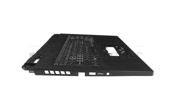 6B.QP9N7.026 teclado incl. topcase original Acer CH (suiza) negro/transparente/negro con retroiluminacion