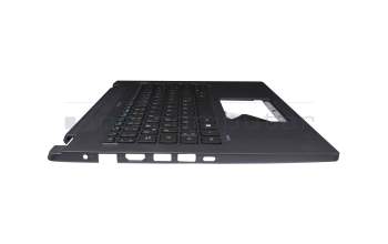6B.VP4N8.020 teclado incl. topcase original Acer DE (alemán) negro/canaso con retroiluminacion