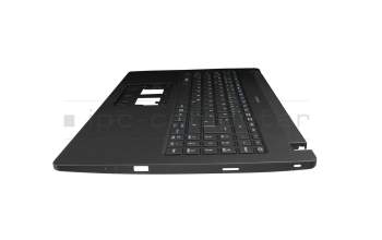 6B.VPWN7.043 teclado incl. topcase original Acer DE (alemán) negro/negro con retroiluminacion