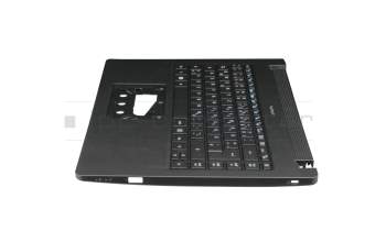 6B.VRDN7.011 teclado incl. topcase original Acer DE (alemán) negro/negro con retroiluminacion