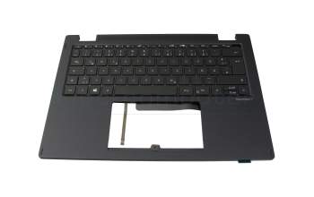 6B.VT5N7.011 teclado incl. topcase original Acer DE (alemán) negro/negro con retroiluminacion