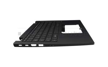 6B.VT5N7.011 teclado incl. topcase original Acer DE (alemán) negro/negro con retroiluminacion