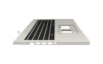 6BAYCN2014 teclado incl. topcase original Acer DE (alemán) negro/canaso con retroiluminacion