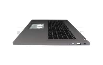 6BKDKN8020 teclado incl. topcase original Acer DE (alemán) negro/canaso